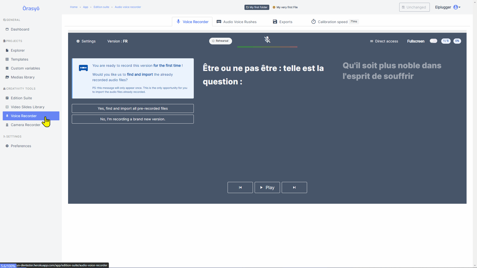 Orasyo - Optimize every second of your speaking time to communicate and impact your audience.